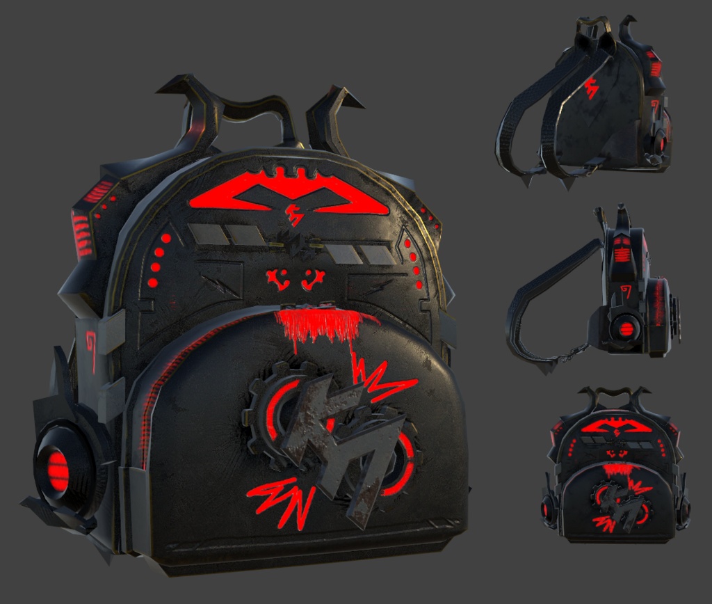 KM Metal bag // KM メタルバッグ