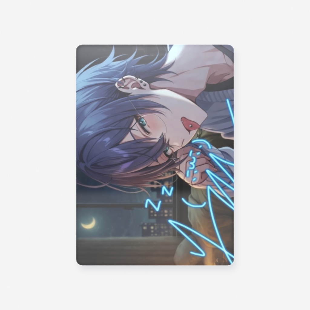 【🌃夜ノ海】歴代キャラ クリアカード ver 3 サイン（63 × 88mm）