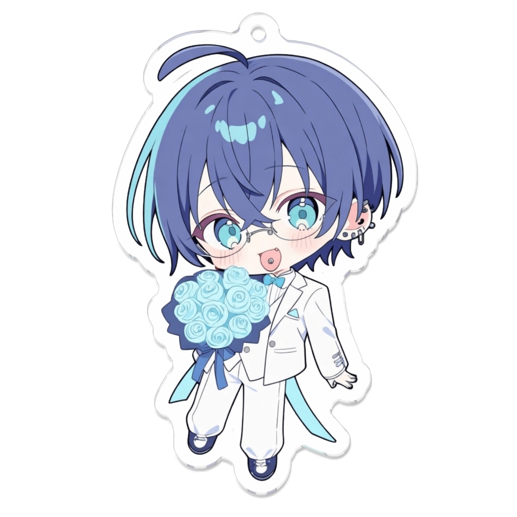 【🌃夜ノ海】100日記念ミニキャラver 70mm x 70mm