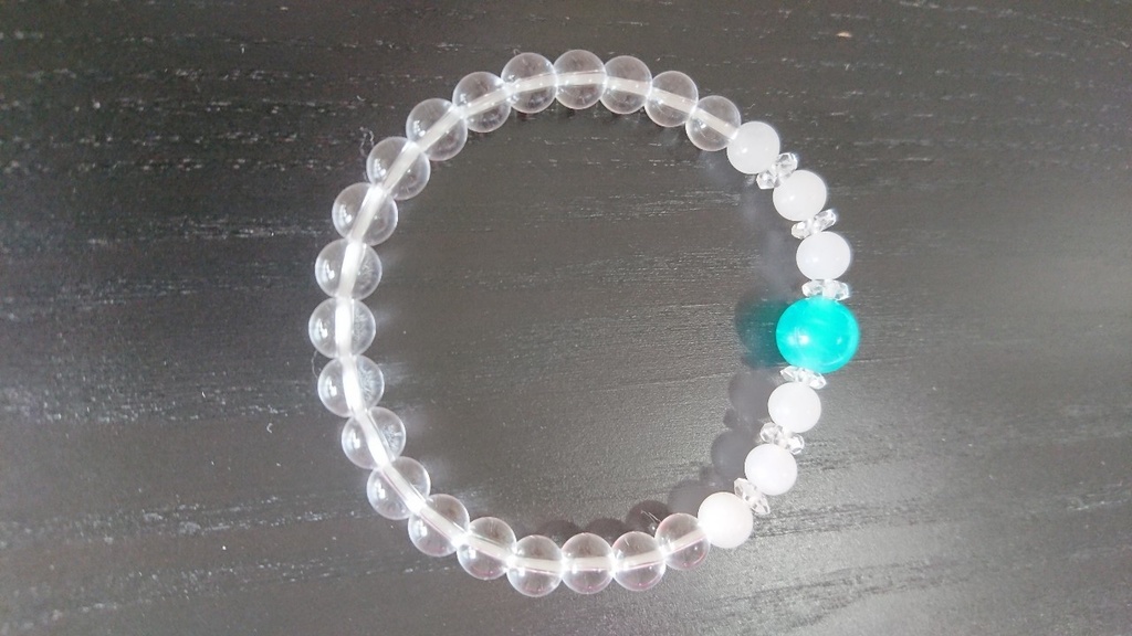 アマゾナイト天然石ブレスレット