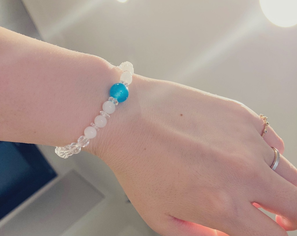 アマゾナイト天然石ブレスレット