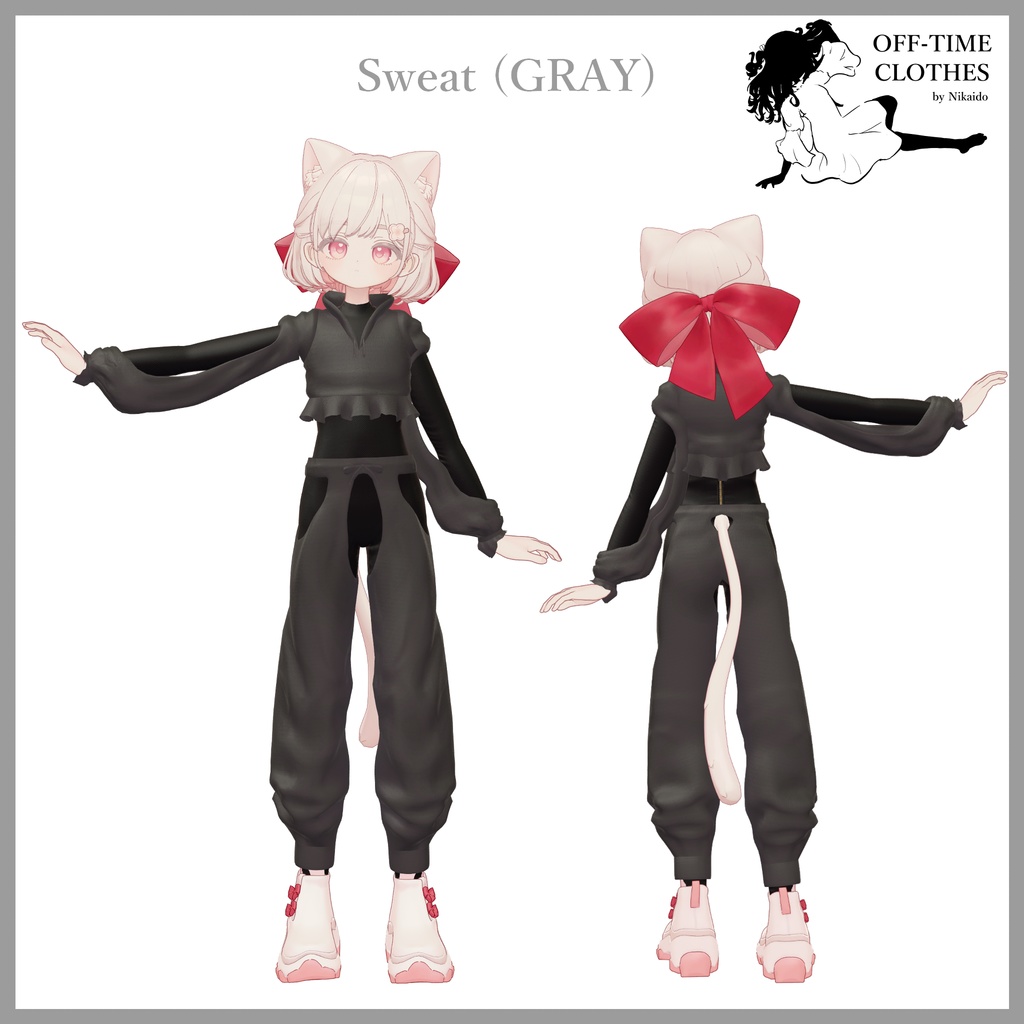 OFF-TIME CLOTHES for Shiratsume (Sweat&Body Suit)