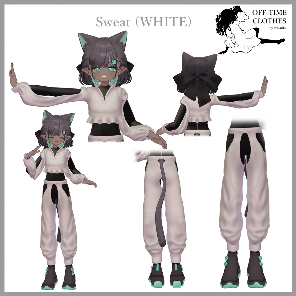 OFF-TIME CLOTHES for Shiratsume (Sweat&Body Suit)