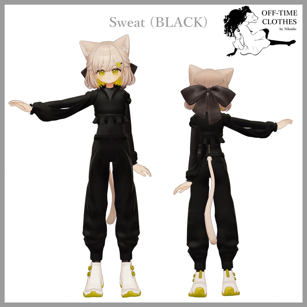 OFF-TIME CLOTHES for Shiratsume (Sweat&Body Suit)