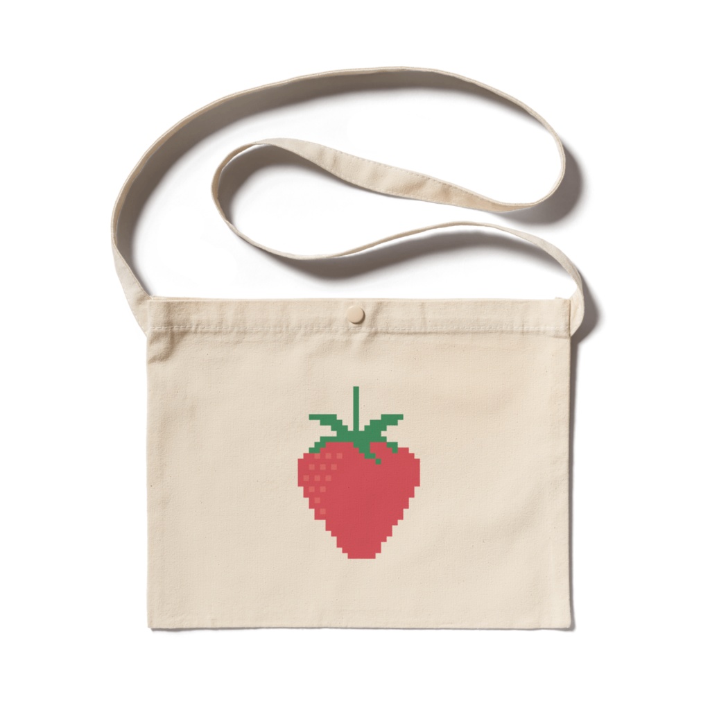 サコッシュ　いちご