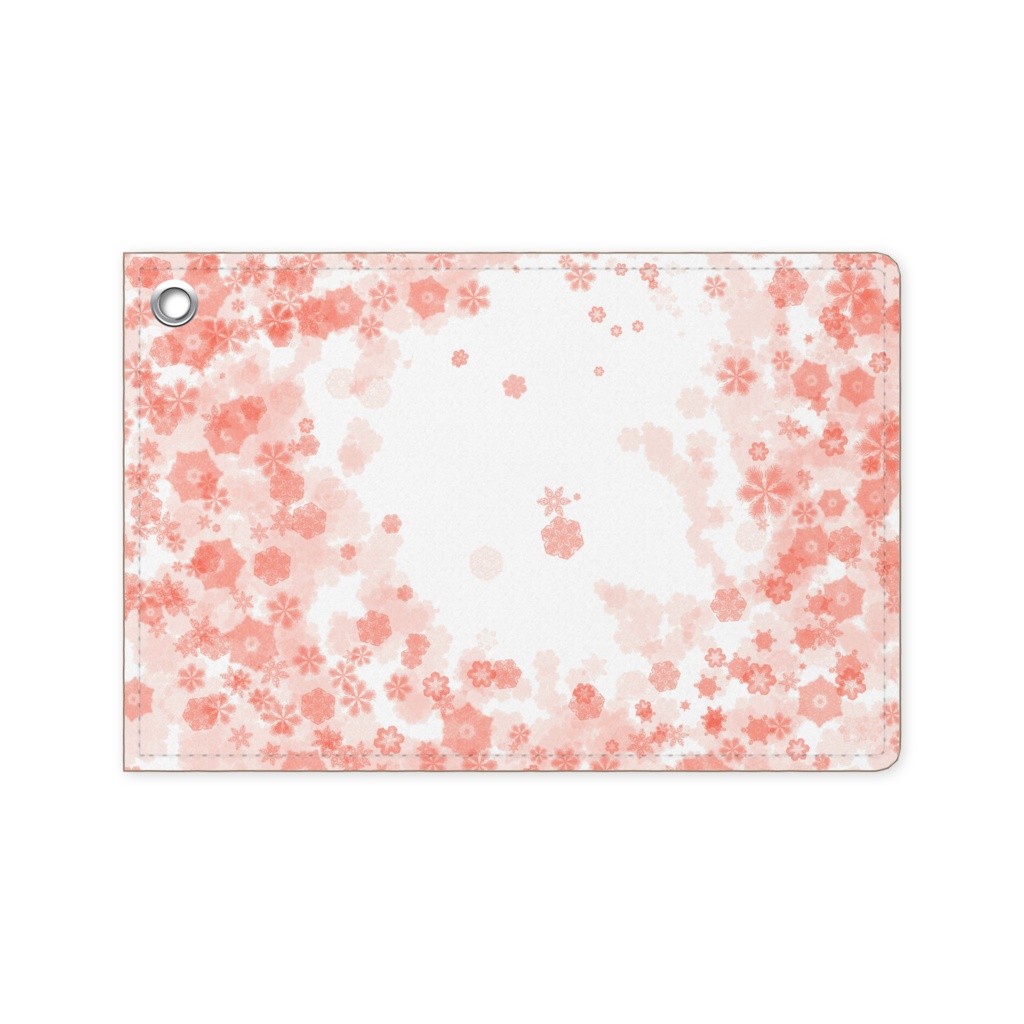 パスケース 雪の桜
