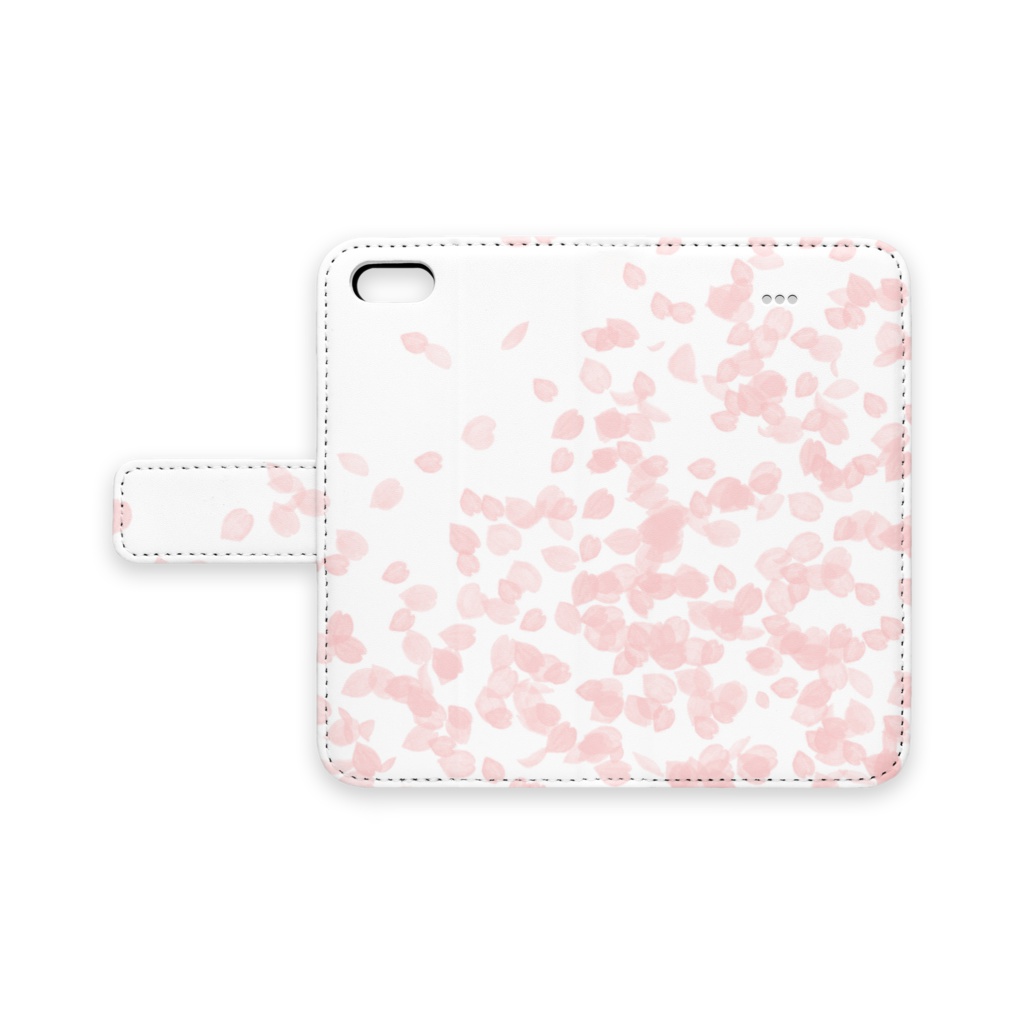 iPhoneケース手帳型 桜