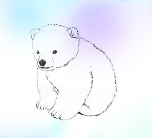 iPhoneケース しろくま