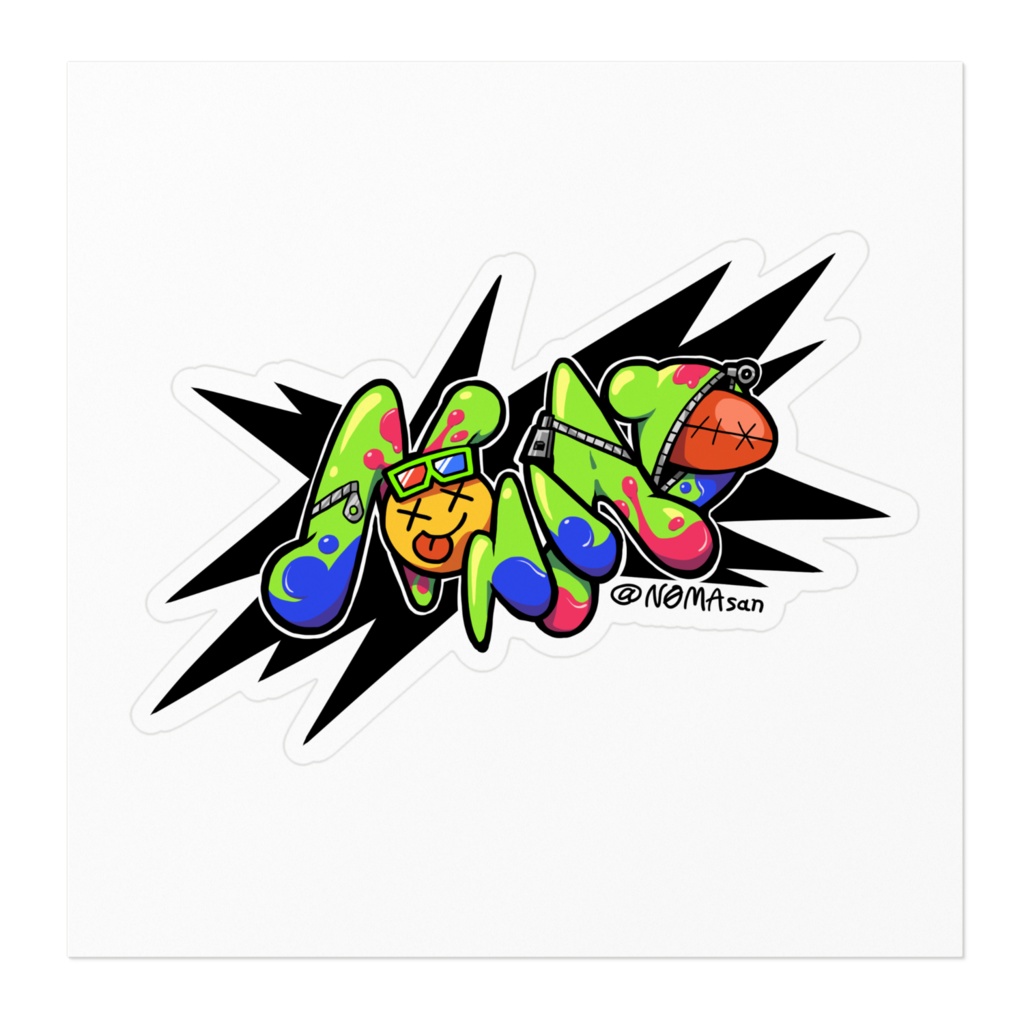 NOMADロゴステッカー