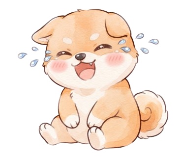 【8種セット】まんまる柴犬のアイコン・アバター素材集