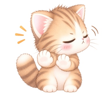 【16種セット】まんまるトラ猫のアイコン・イラスト素材集