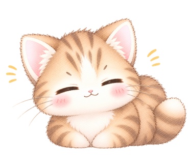 【16種セット】まんまるトラ猫のアイコン・イラスト素材集