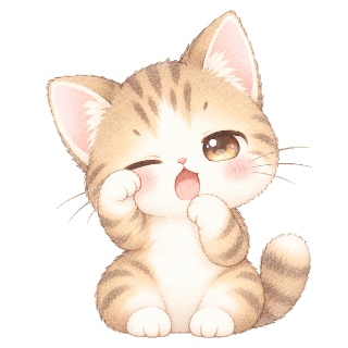 【16種セット】まんまるトラ猫のアイコン・イラスト素材集
