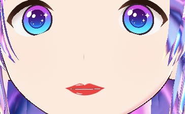 女の子の頭 , VRoid