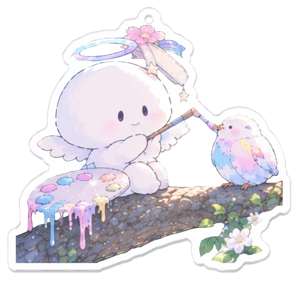 【へんげん・てんしどの】Painting Futureアクリルキーホルダー