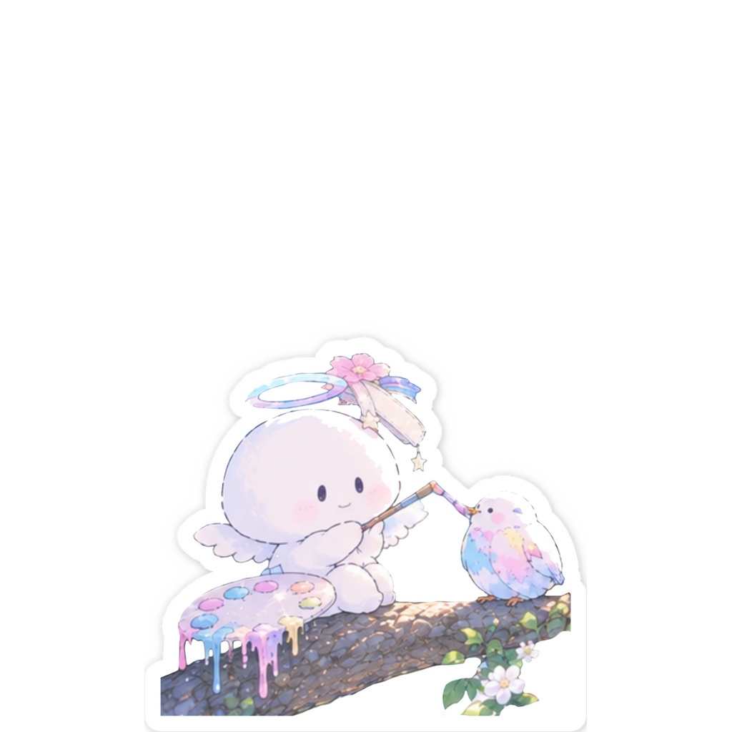 【へんげん・てんしどの】Painting Future イメージステッカー