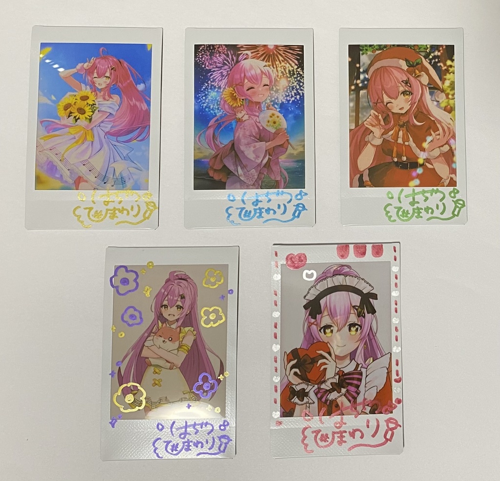 🎊FANBOXリニューアル1周年記念チェキ🌻(フルセット)