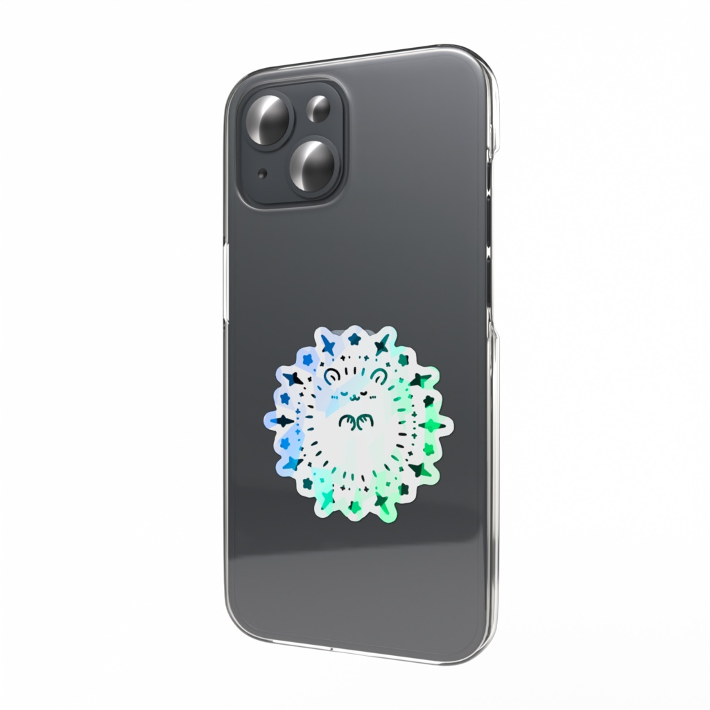 【全7種】わたポメ（おいのり）　ホログラムスマホステッカー