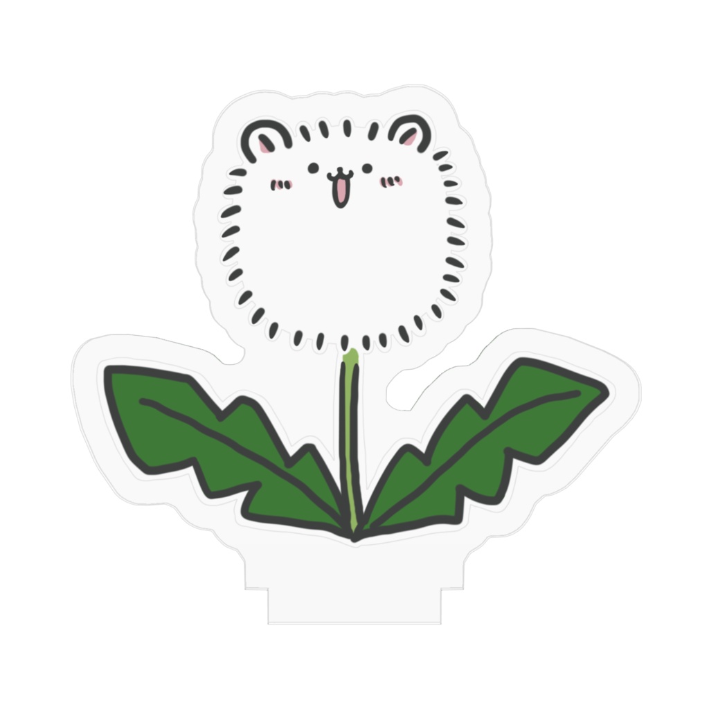 わたげみたいなポメラニアン(わたげ) アクリルフィギュア