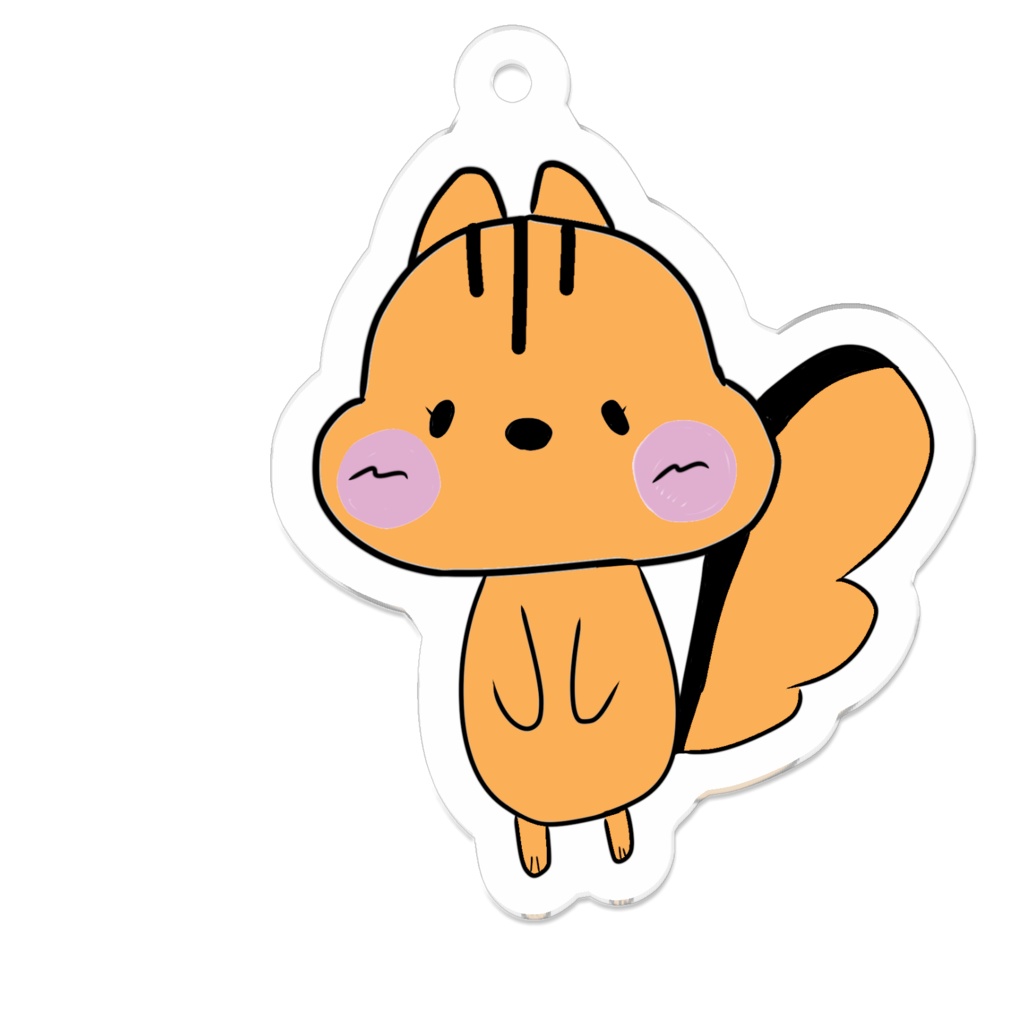 ふわりんアクリルキーホルダー