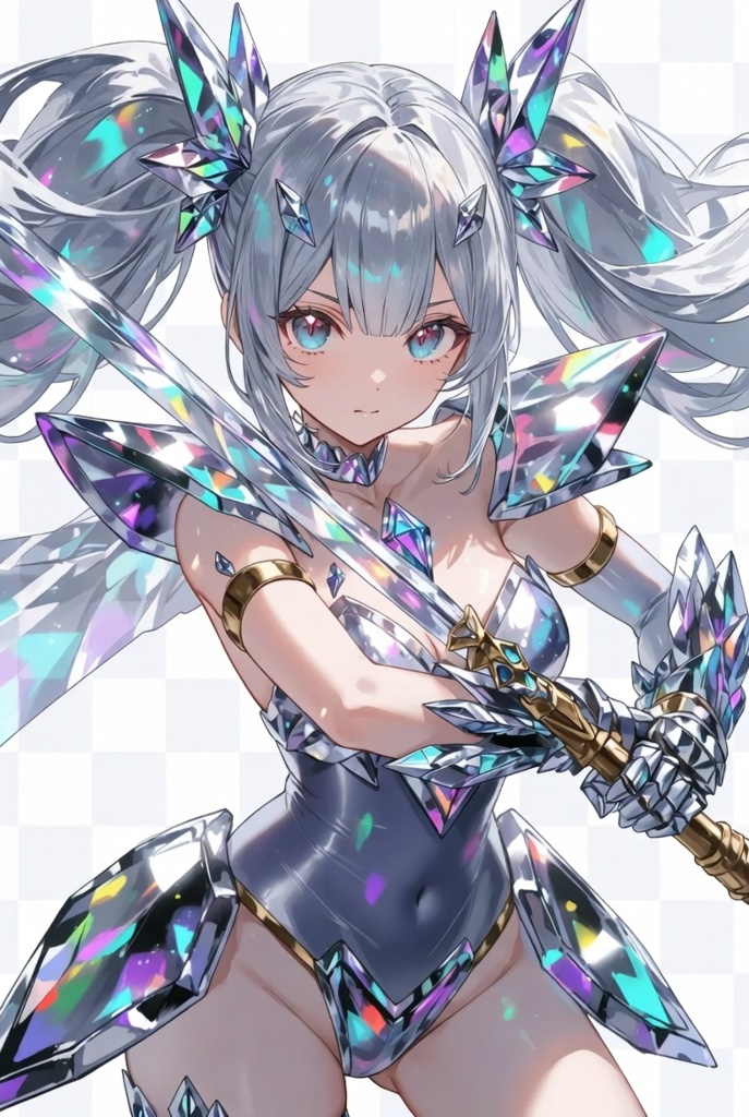 【Prototype】Diamond Aegis|Birthstone Arsenal(4月ダイヤモンド)