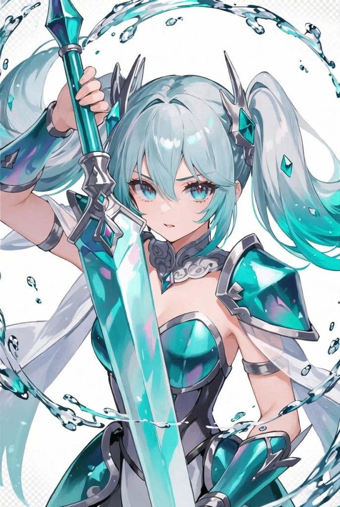 【Prototype】Aquamarine Seraph|Birthstone Arsenal(3月アクアマリン)