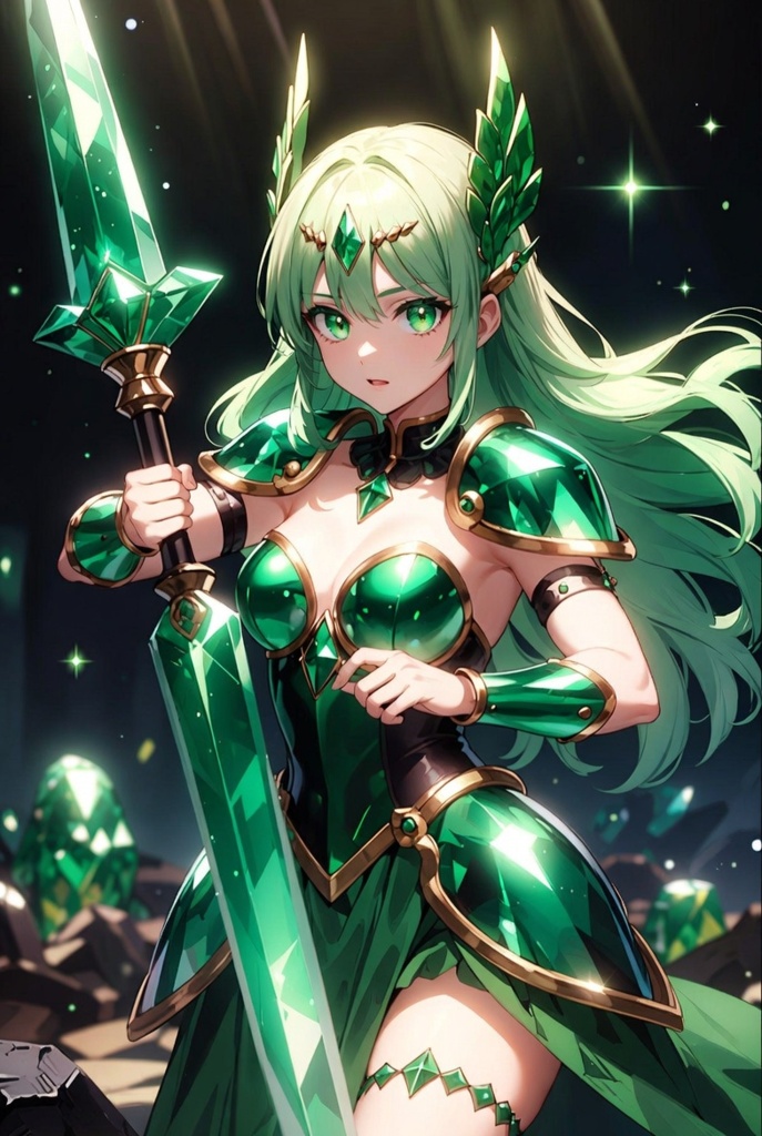 【Prototype】Emerald Guardian｜Birthstone Arsenal（5月エメラルド）
