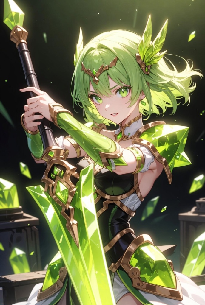 【Prototype】 Peridot Sentinel｜Birthstone Arsenal（8月ペリドット）