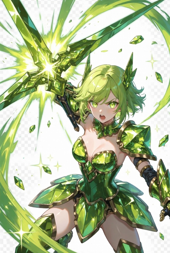 【Prototype】 Peridot Sentinel|Birthstone Arsenal(8月ペリドット)