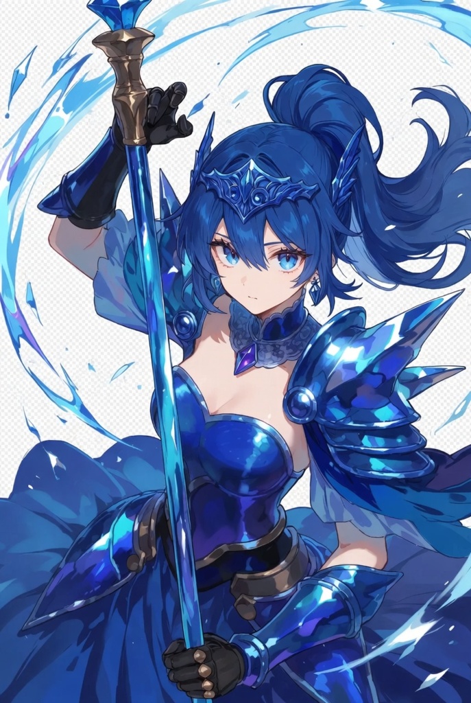 【Prototype】 Sapphire Paladin|Birthstone Arsenal(9月サファイア)