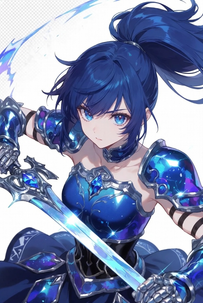 【Prototype】 Sapphire Paladin|Birthstone Arsenal(9月サファイア)