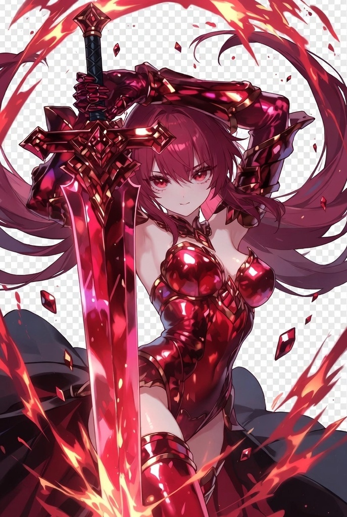 【Prototype】Garnet Valor|Birthstone Arsenal(1月ガーネット)