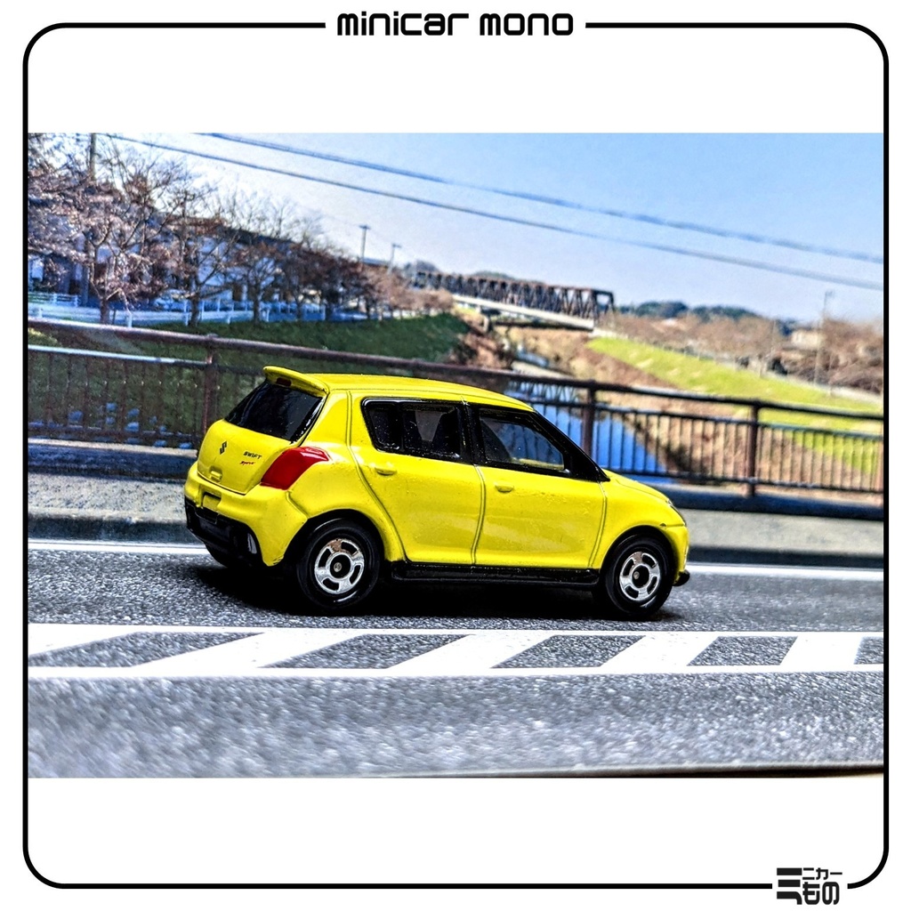 1/64スケール用背景ジオラマ - 鉄道橋・Background Diorama for 1/64 Scale - Rail Bridge