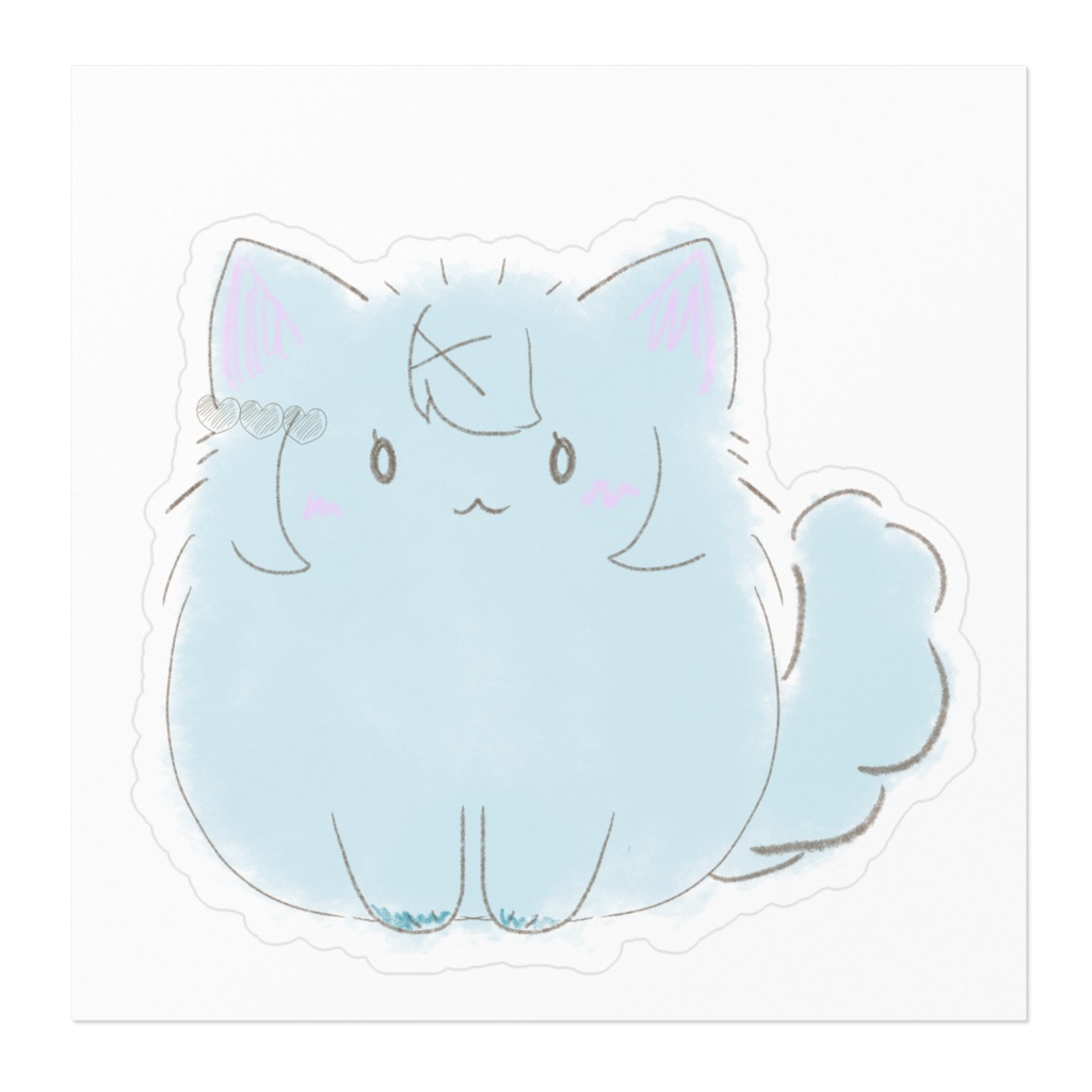 ぽめふゆきステッカー