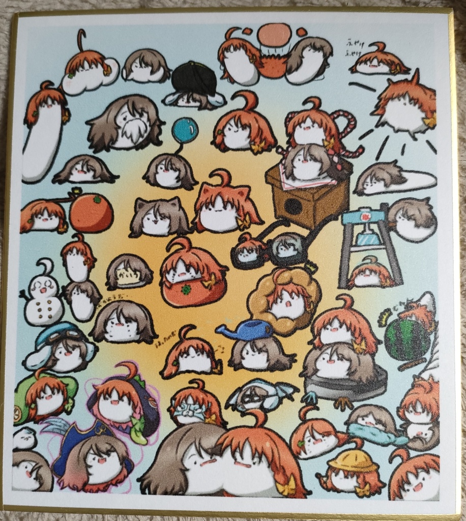 フルカラーもち色紙