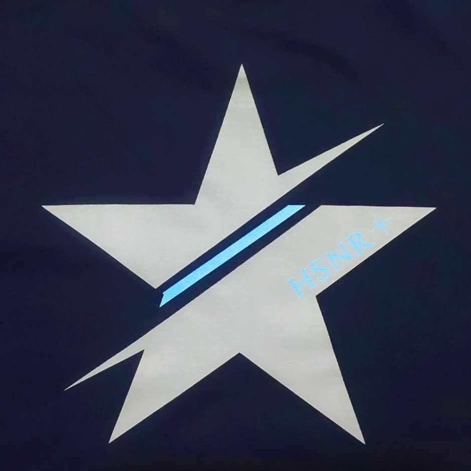 星ロゴTシャツ(ポケット付) ネイビー