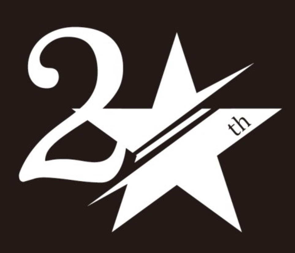 (ブラック×白)ほしのりえフルジップパーカー