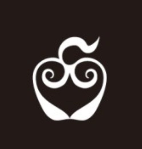 (ブラック×白)ほしのりえフルジップパーカー