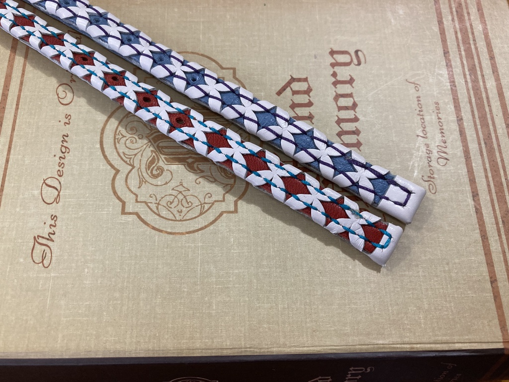 本革 犬・猫用首輪(人用ブレスレットやアンクレットにも)