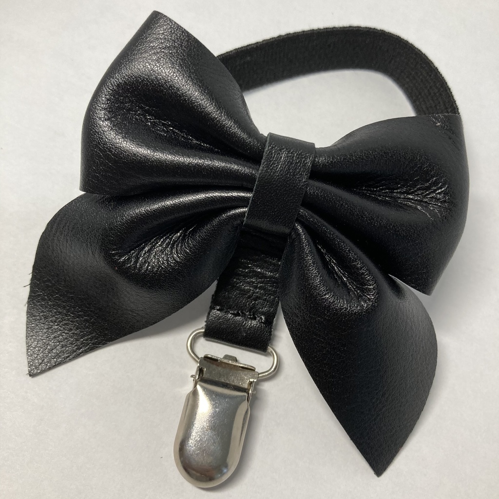 リボンのアームウォーマーガーター(アームカバーガーター)