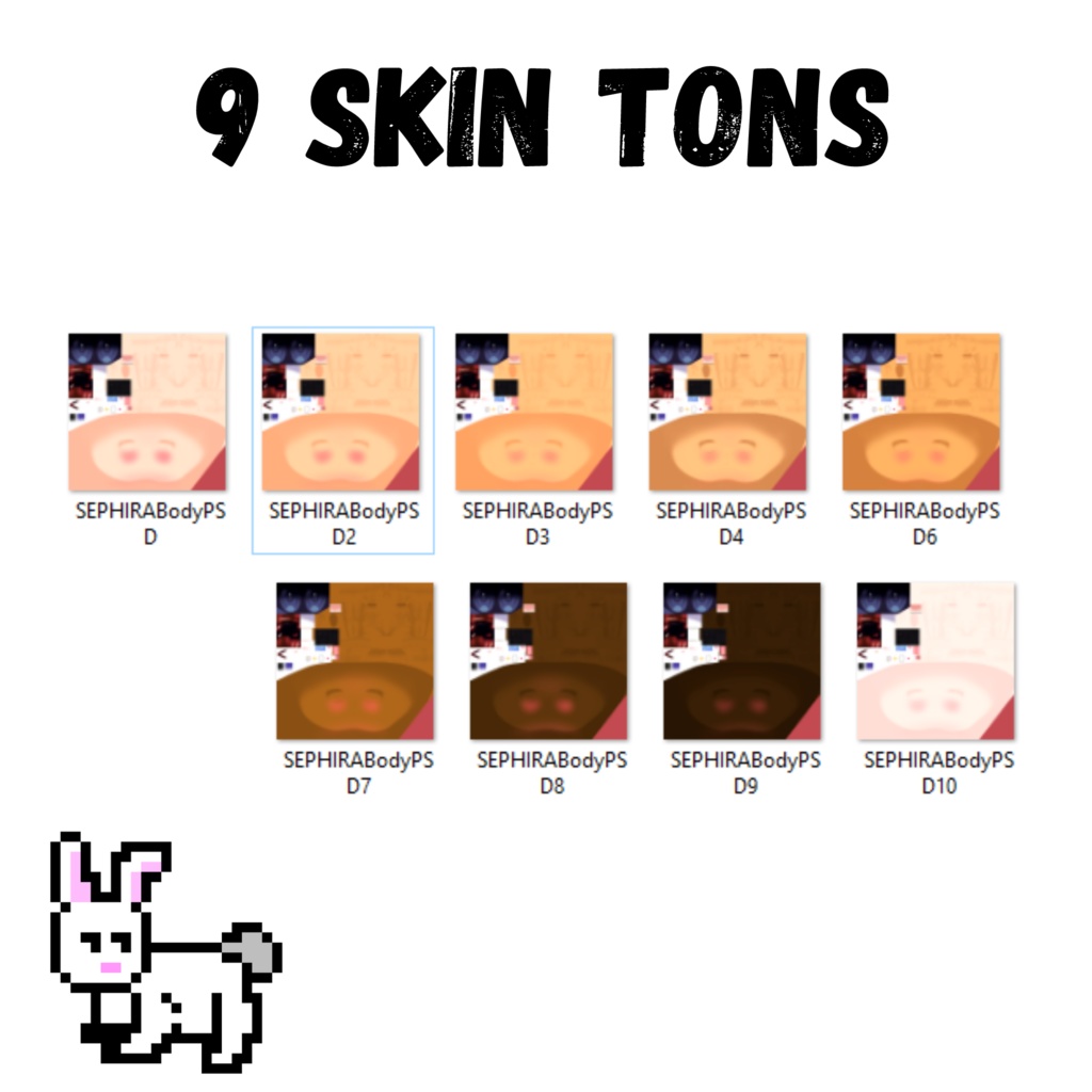 SKIN COLOR 「SEPHIRA」