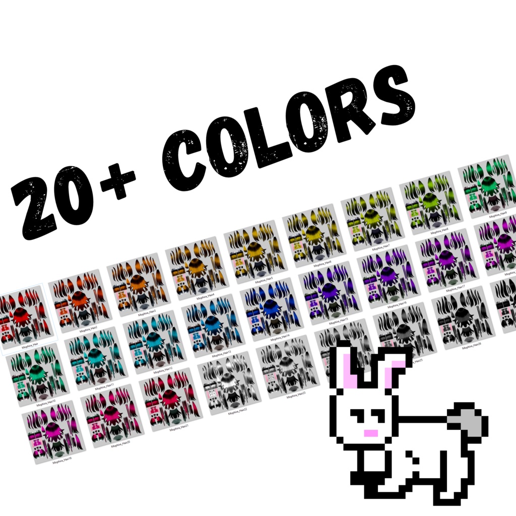 CRAZY HAIR「Mophira」