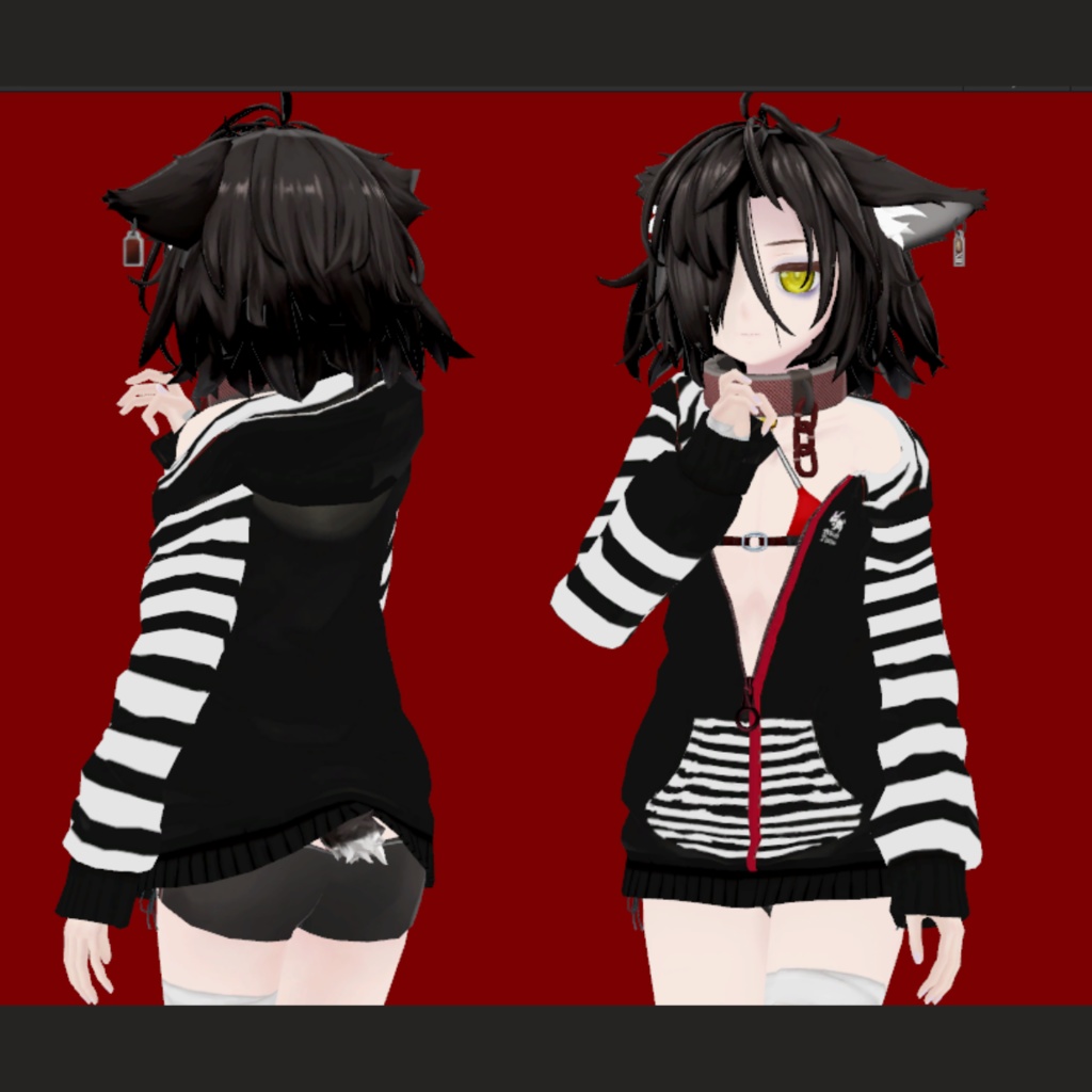 SKELE HOODIE 【TWEL】