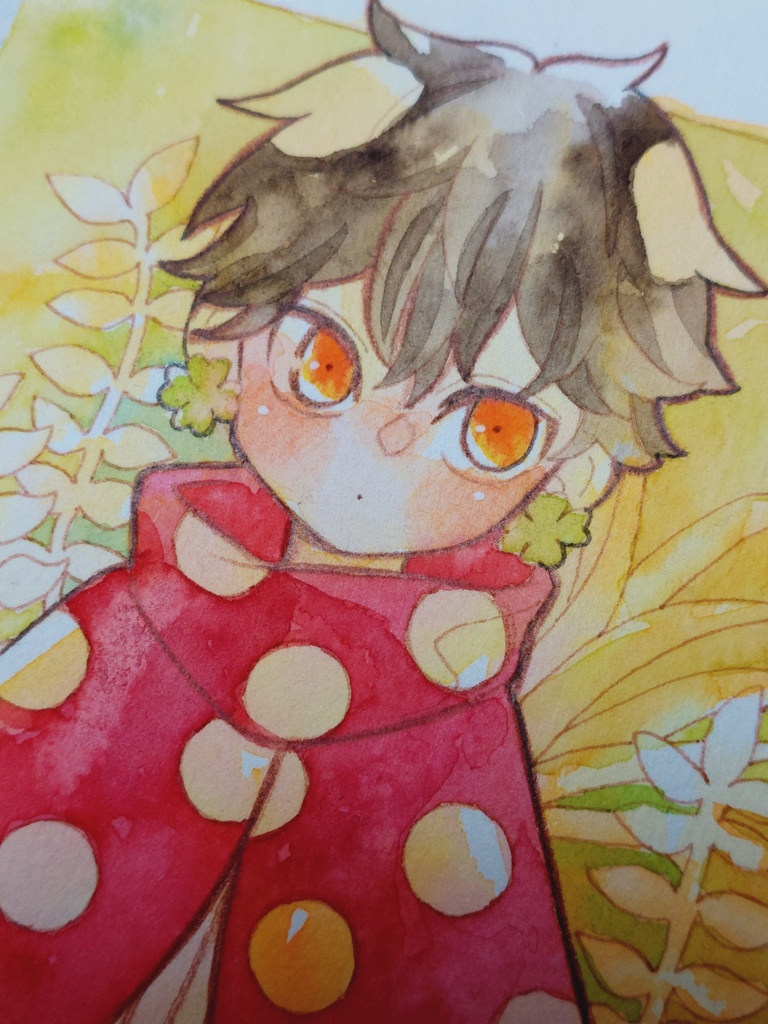 【原画ハガキサイズ】てんとうくん