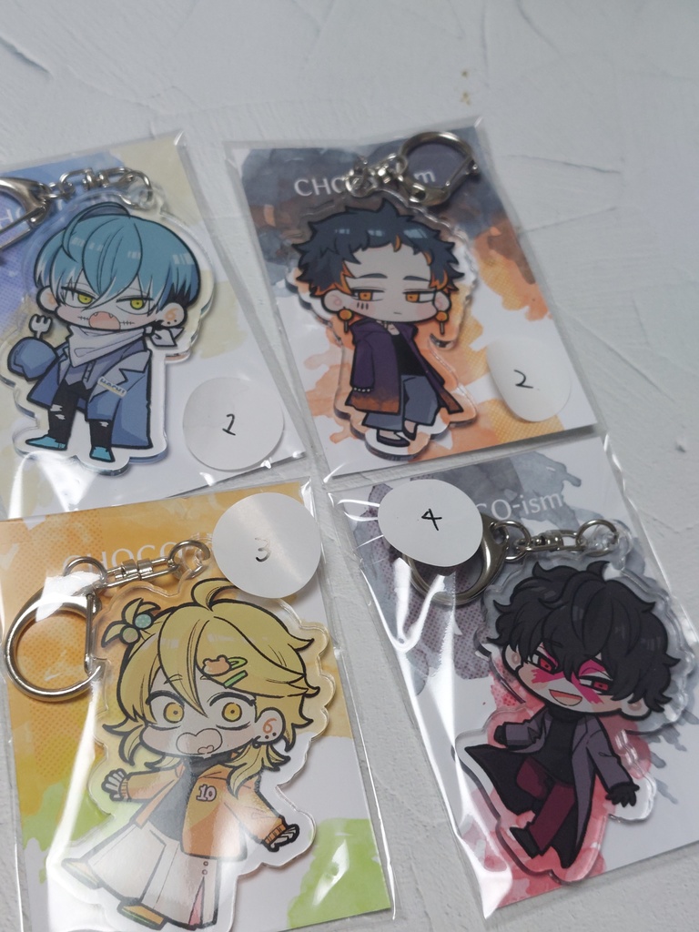 【アクキー】創作キャラ【４種】