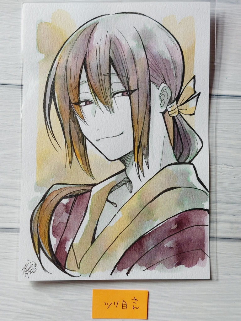 【原画】ツリ目さん