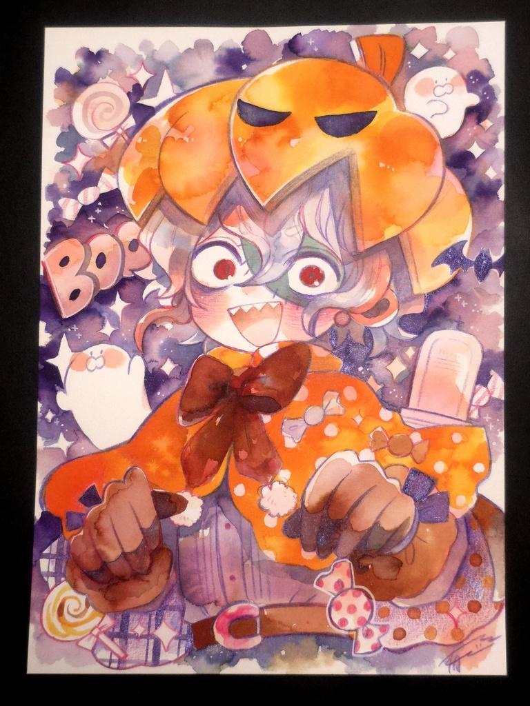 【おおきめ原画】BOO!