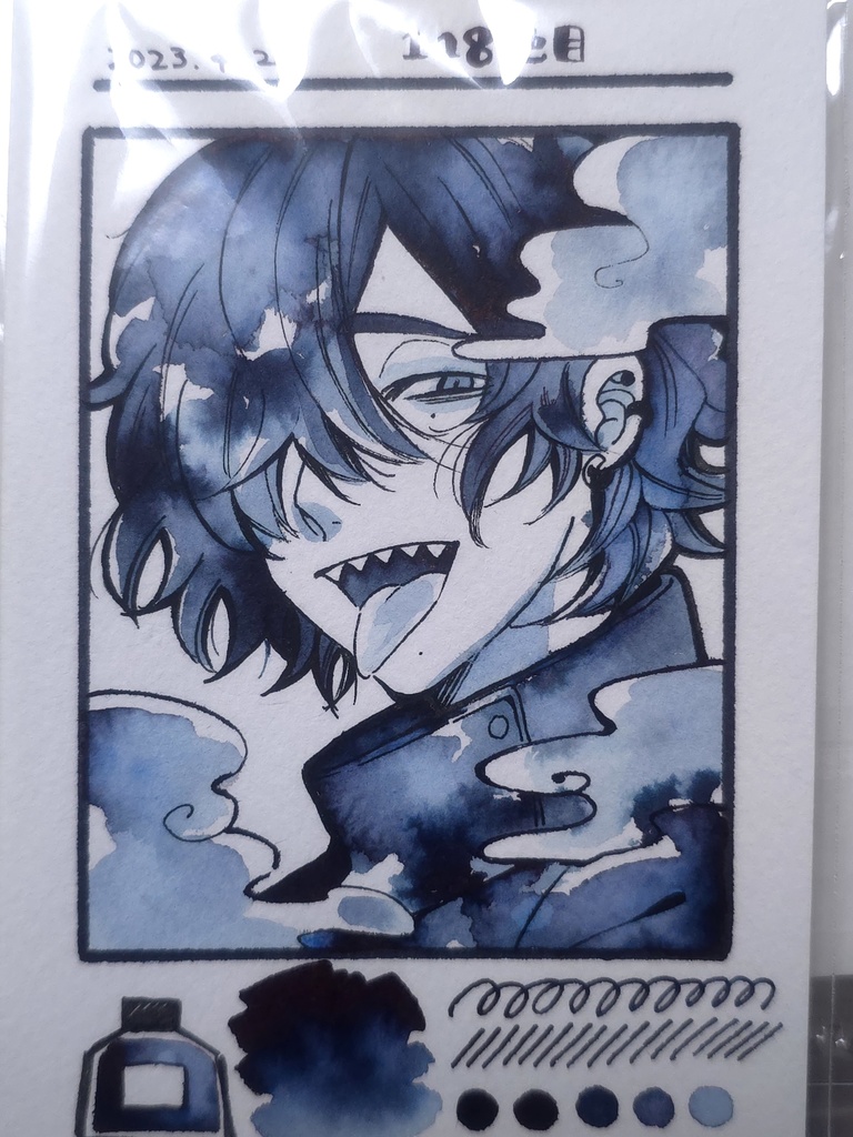 【ハガキサイズ】118色目