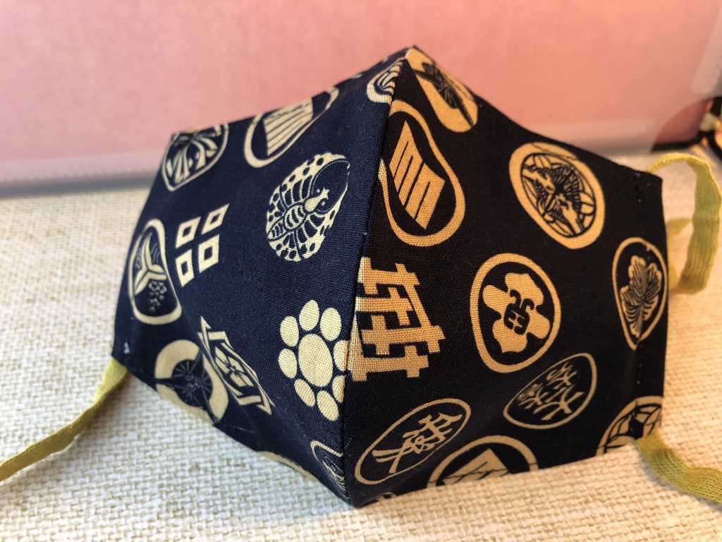 家紋立体布マスク