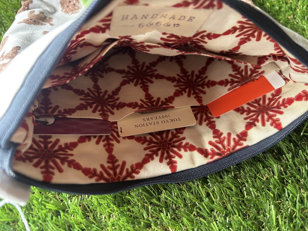 コインスルー財布付きショルダーバッグ